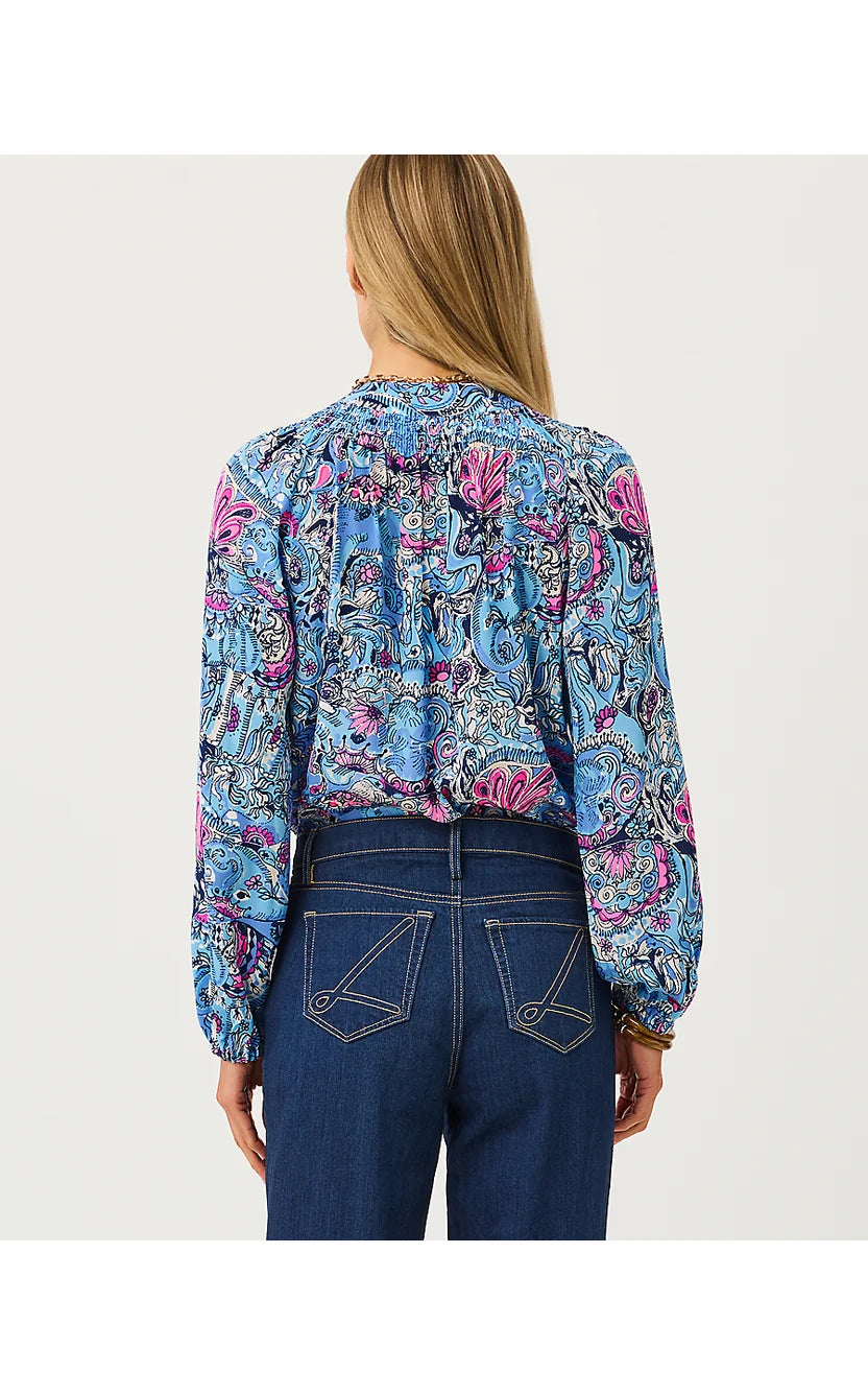 Elsa Top (Multi Paisley Parade)