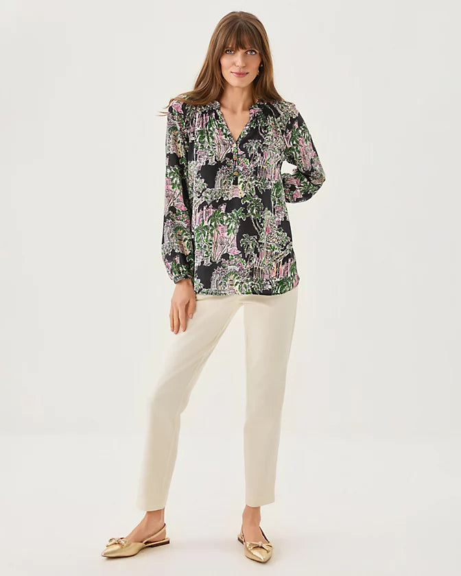 Elsa Top (Onyx Pb Anniversary Toile)