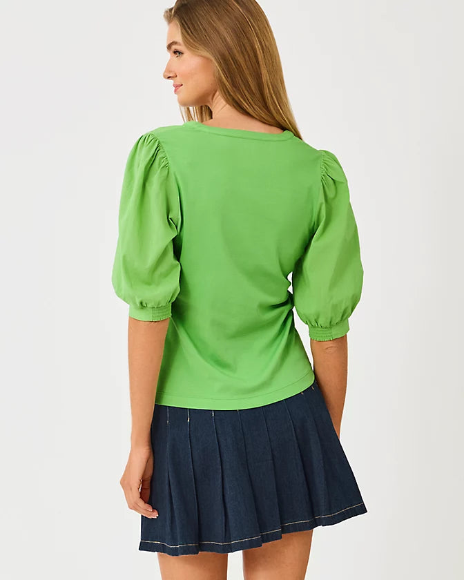 Ronson Knit Top (Chateau Green)