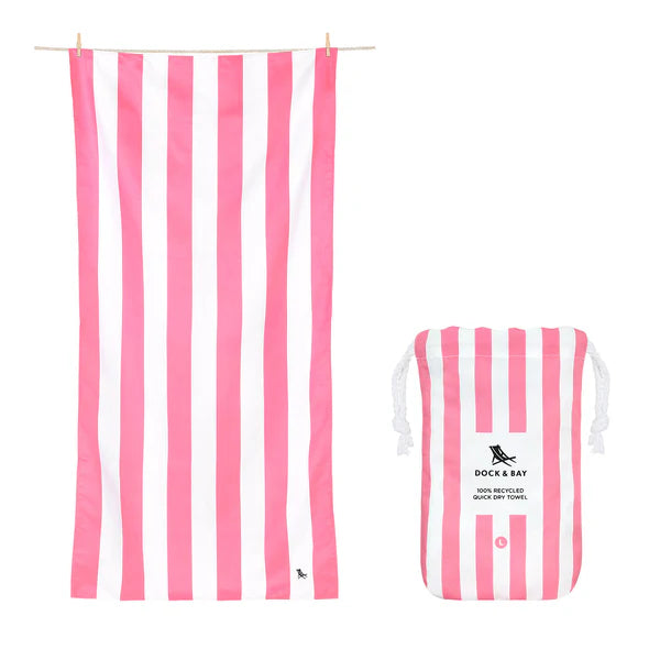 Quick Dry Towels XL (Phi Phi Pink)