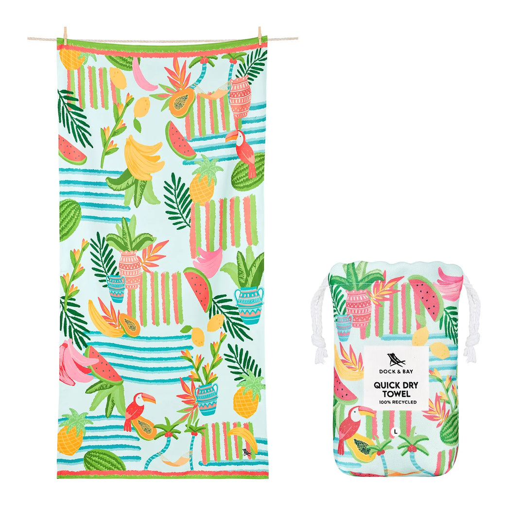 Quick Dry Towels L (Tropicana Treat)