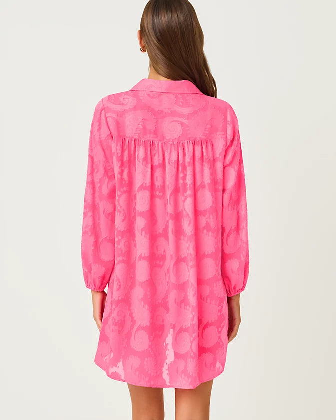 Sadira Clip Coverup (Cherry Blossom Pink Tangerine Dream)