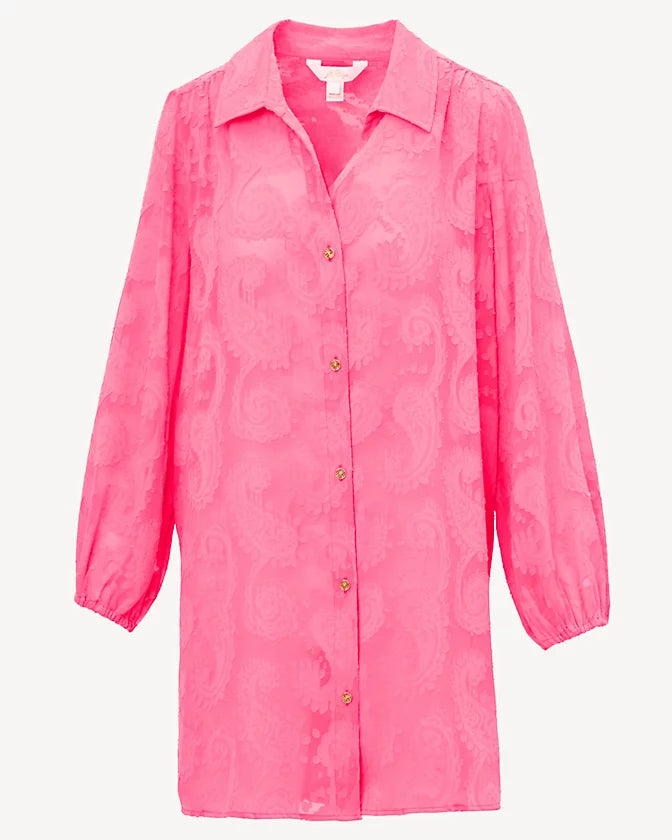 Sadira Clip Coverup (Cherry Blossom Pink Tangerine Dream)