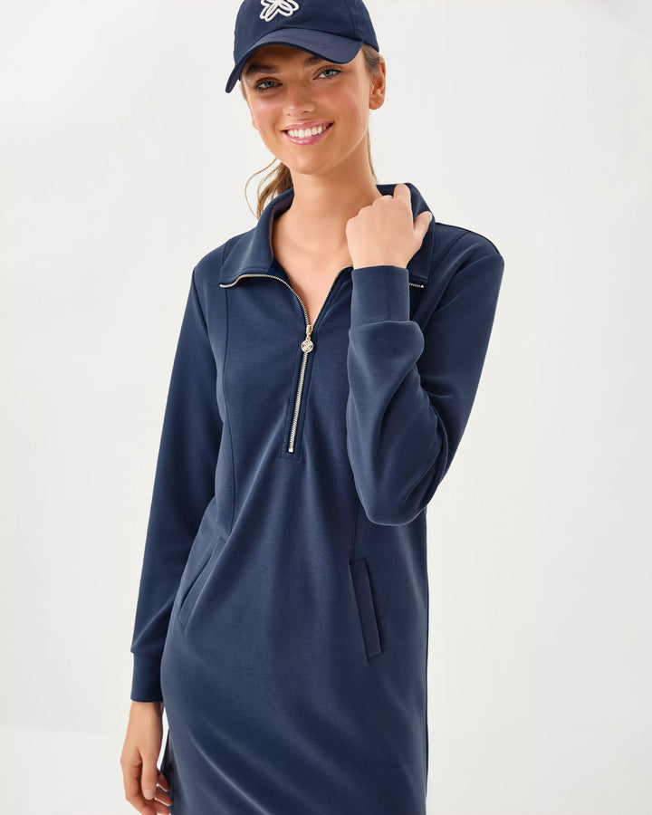 Eleni UPF 50 Dress (Low Tide Navy)