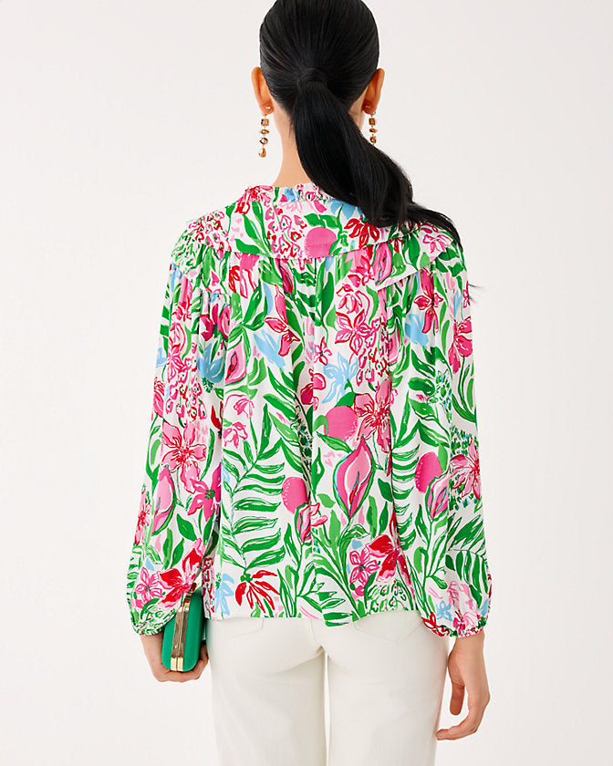 Japhia Top (Multi Glowing Gardens)