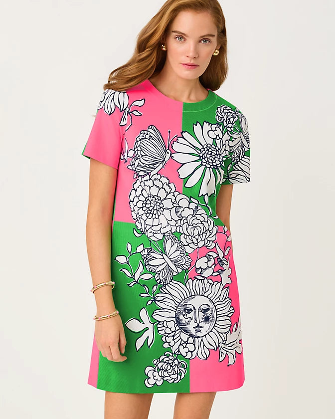 Siera Dress (Cherry Blossom Pink Follow the Sun)