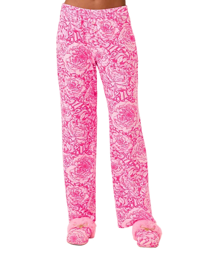 Lysandra PJ Pant (Pink Aster a Rose By Any Other Name)