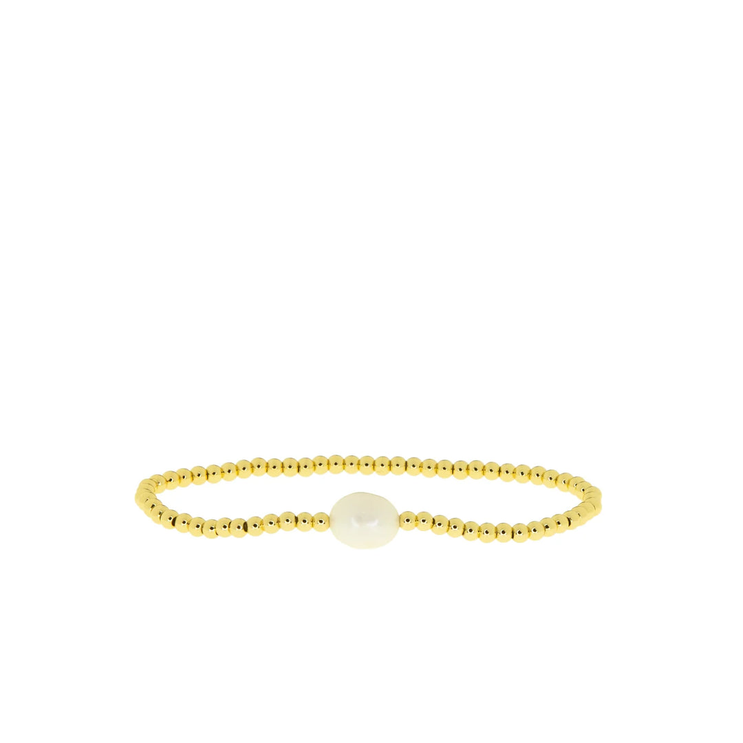 Beaded Pearl Bracelet