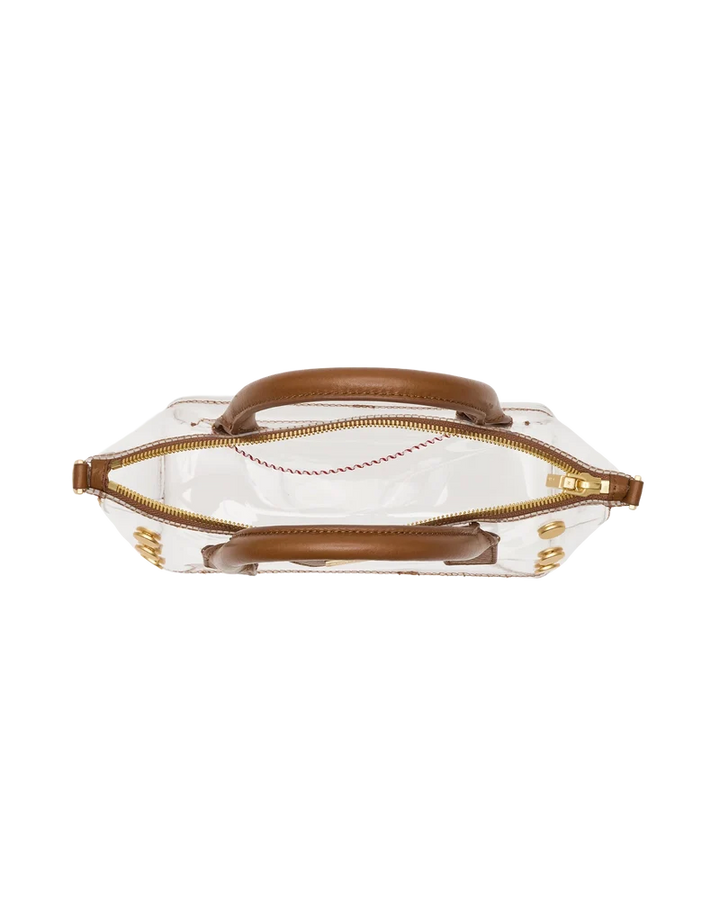 Paula Clear (Mahogany Pebble/Brushed Gold)