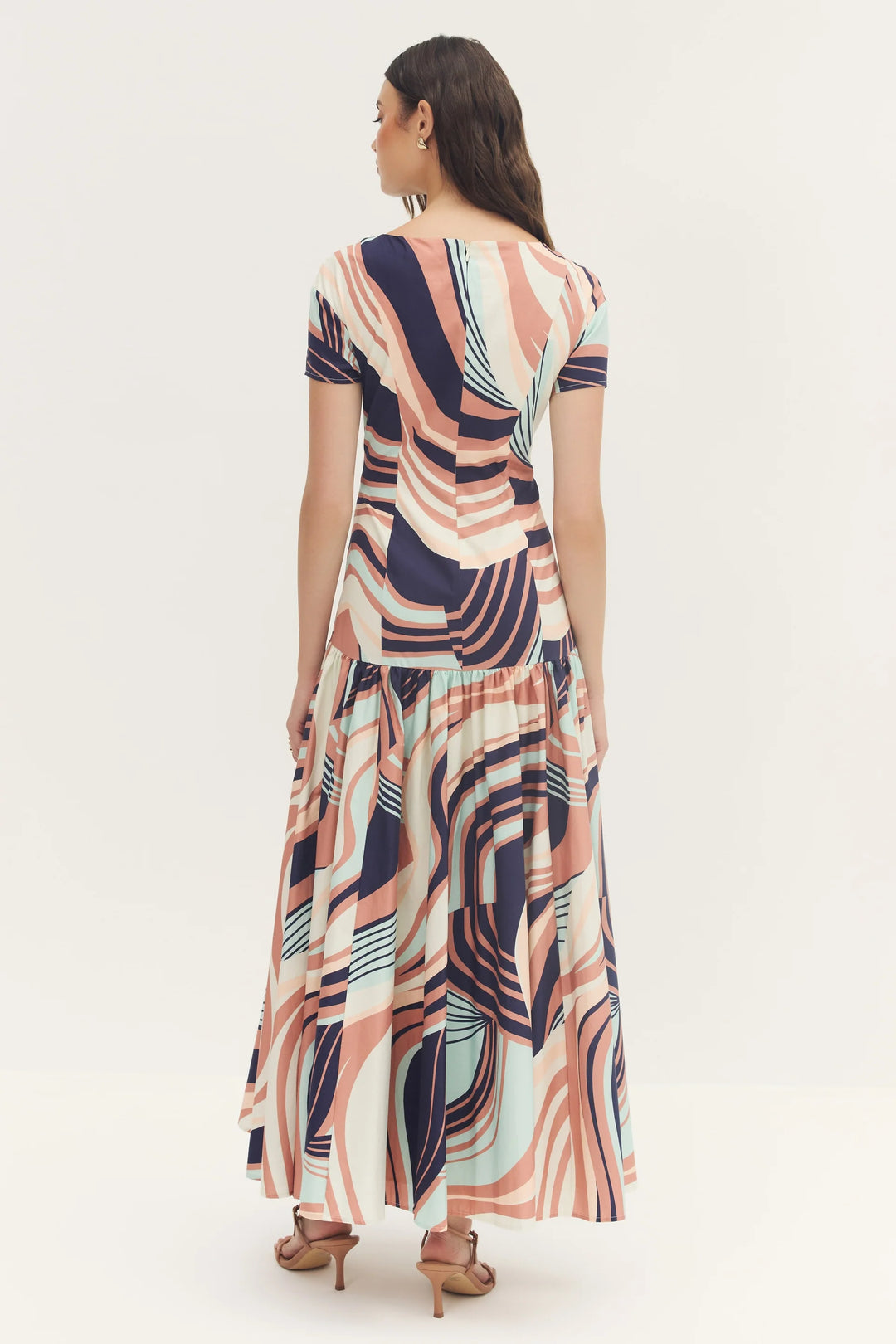 Atley Dress (Multi Organic Wavy)