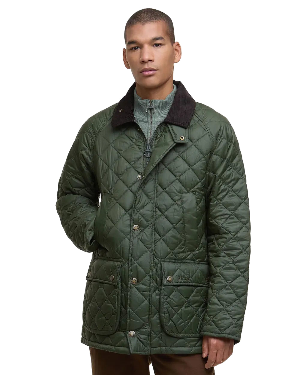 Essential Bedale Quilted Jacket (Sage)