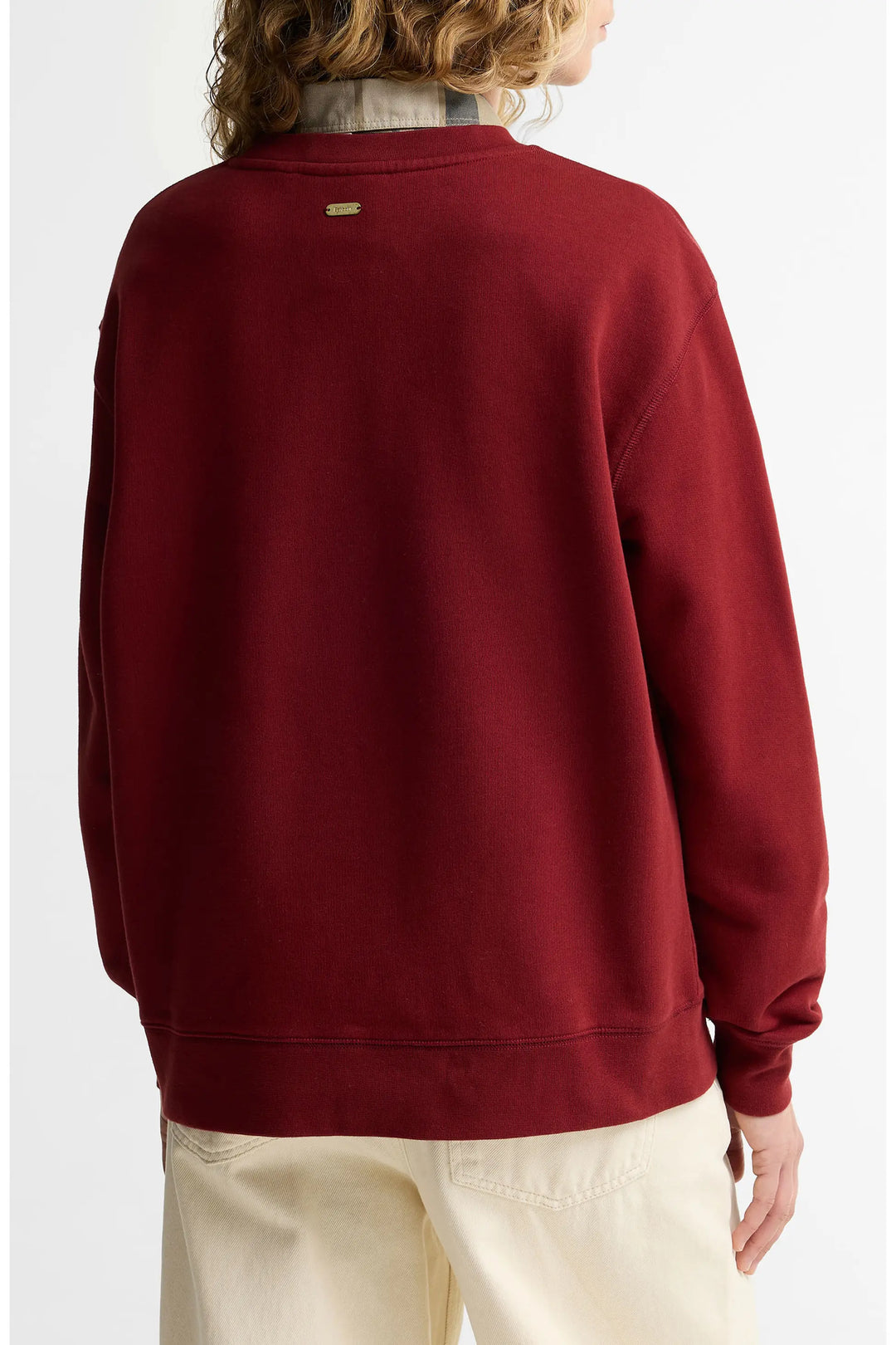 Hartland Crew Sweatshirt (Cranberry Red)