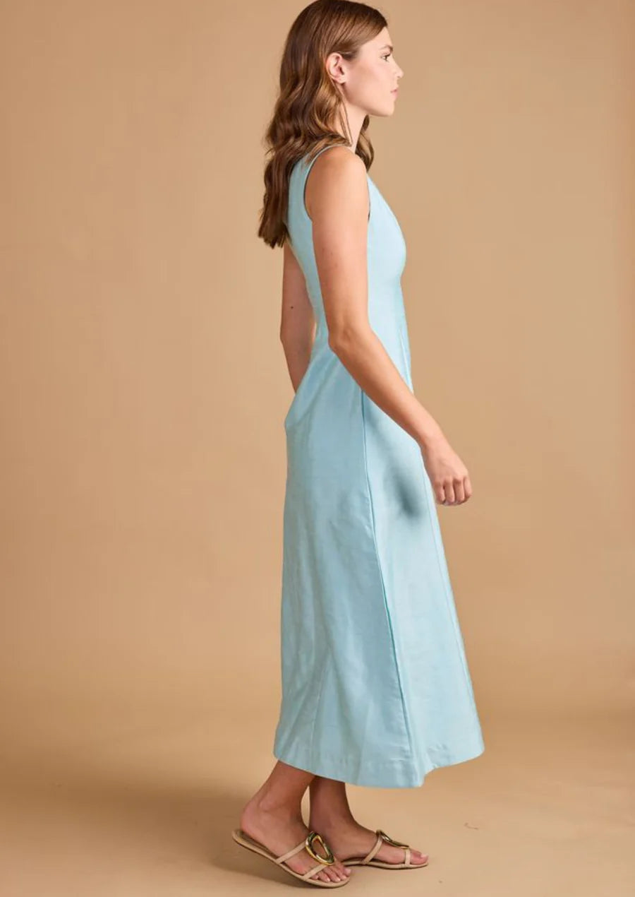 Levina Dress (Aqua)