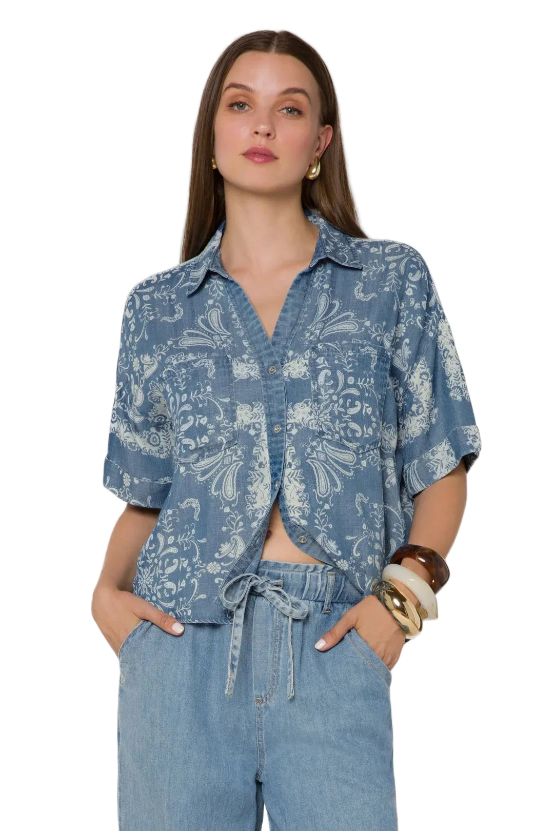 Brandon Top (Bandana Scarf)