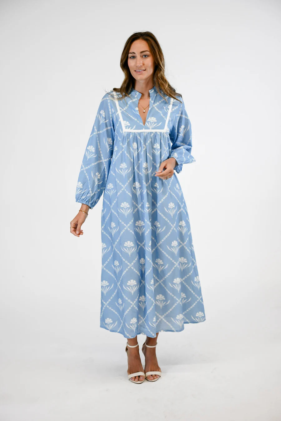 East Bay Maxi (Periwinkle Bloom)