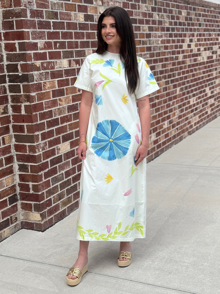 Gwyneth Dress (Flora Painted)