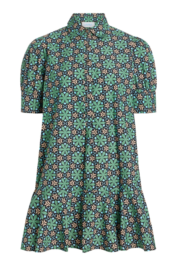 Liv Dress (Slate Mosaic)