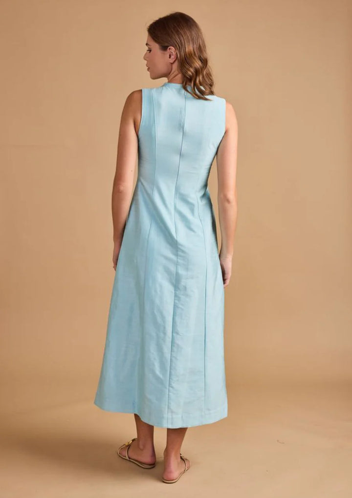 Levina Dress (Aqua)