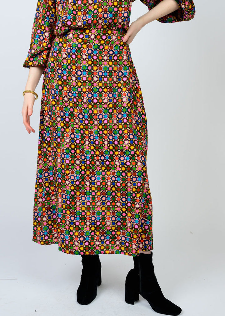 Loads of Color Dot Skirt (Multi)