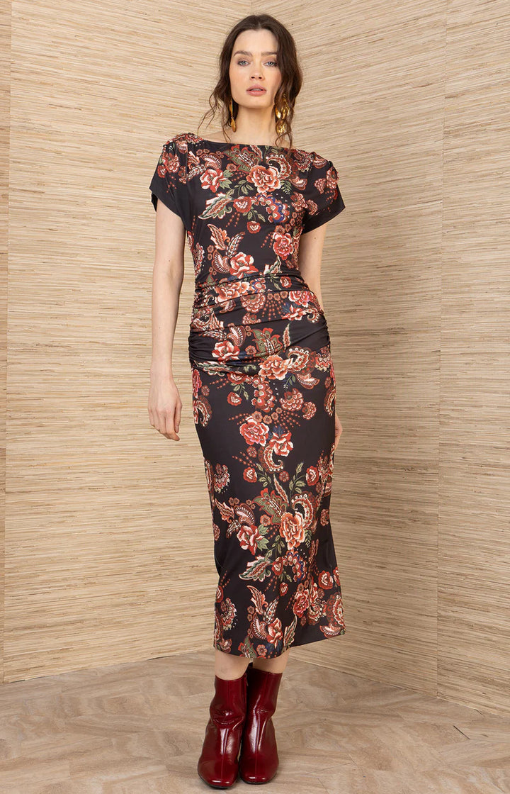 Iliana Jersey Dress (Black)