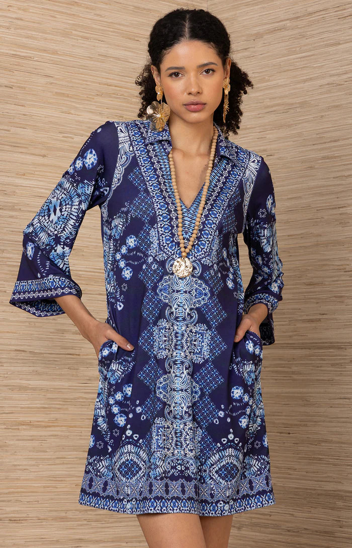 Zella Dress (Navy)