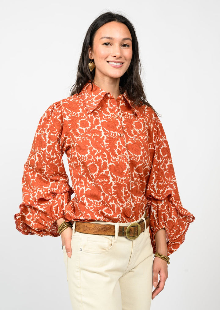 Rusty Vines Top (Rust)