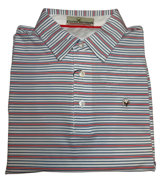 Cotton Brothers (White/Harbour Blue/Watermelon)