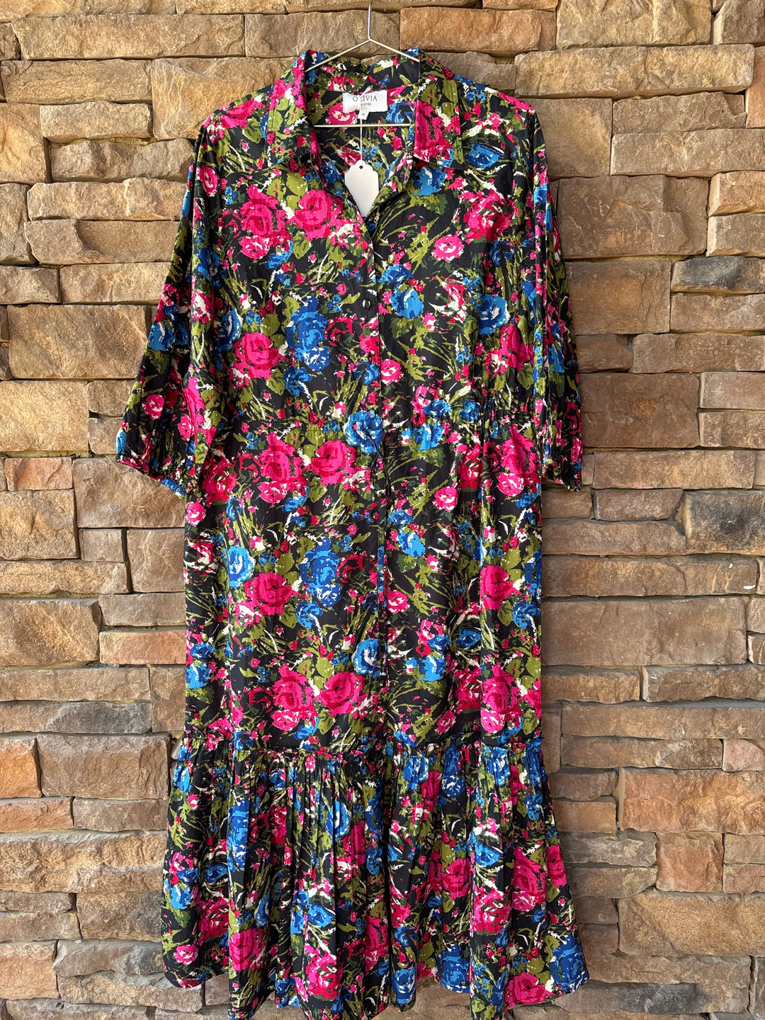 Grace Dress (Festive Floral)