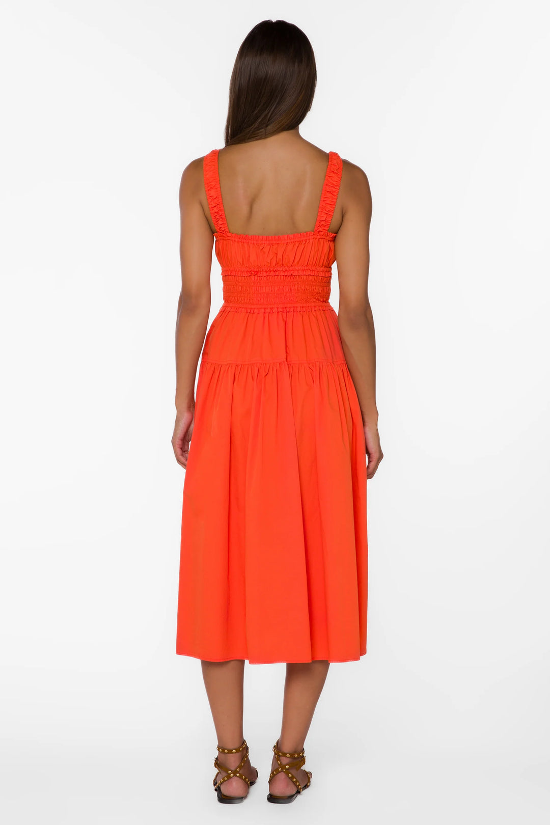 Armine Dress (Spicy Orange)