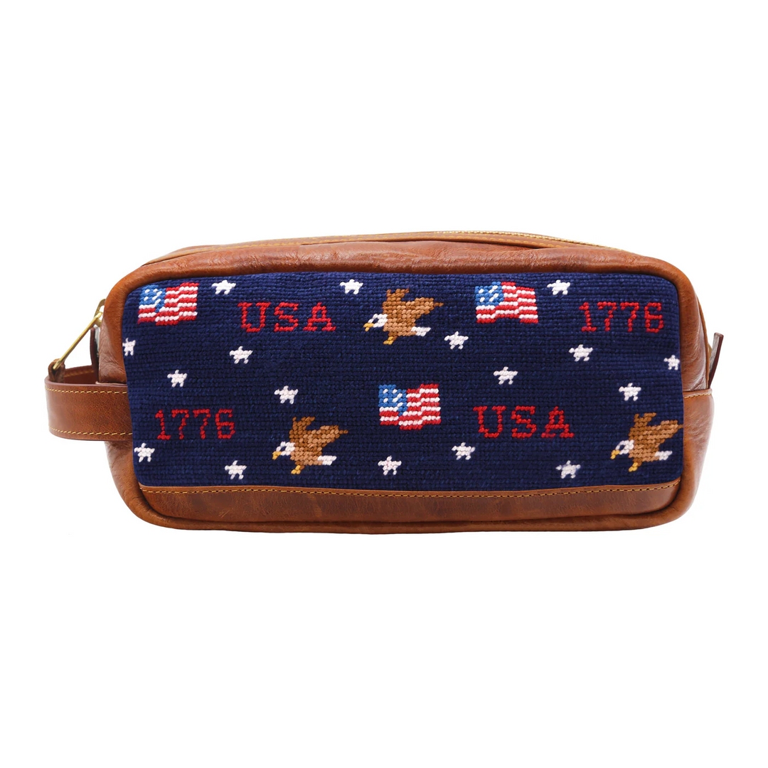 Americana Toiletry Bag (Dark Navy)