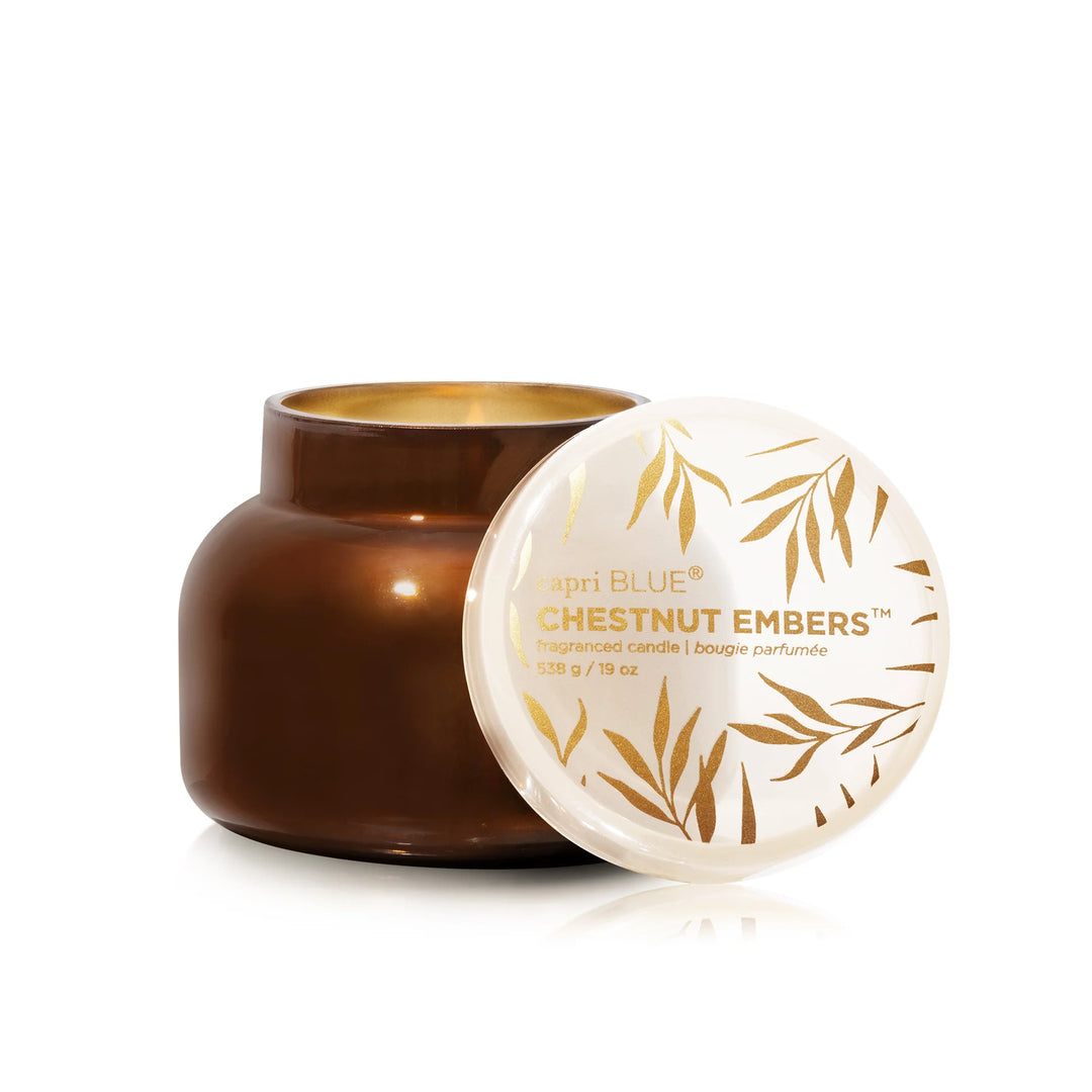 19 oz Glow Signature Jar (Chestnut Embers)