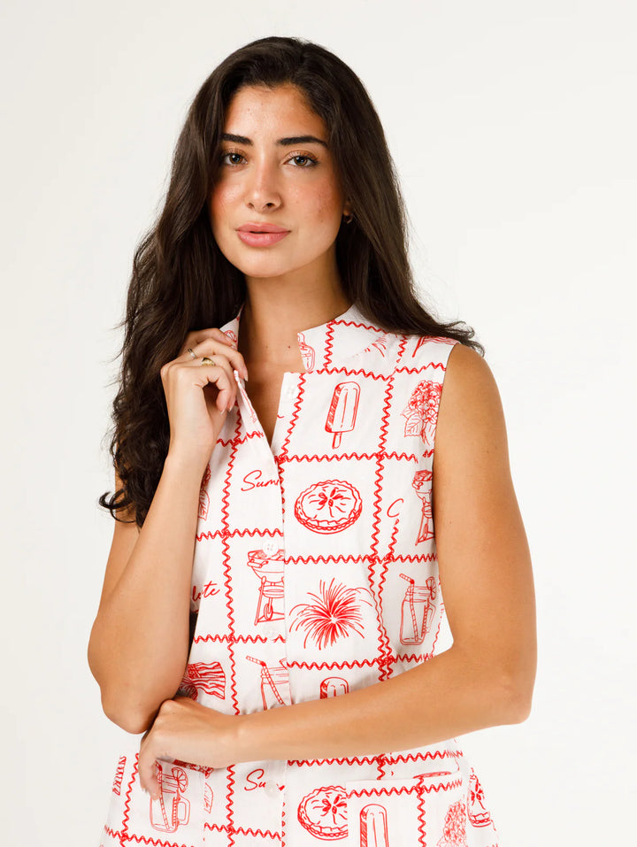 Miller Dress (Summer Shindig Red)
