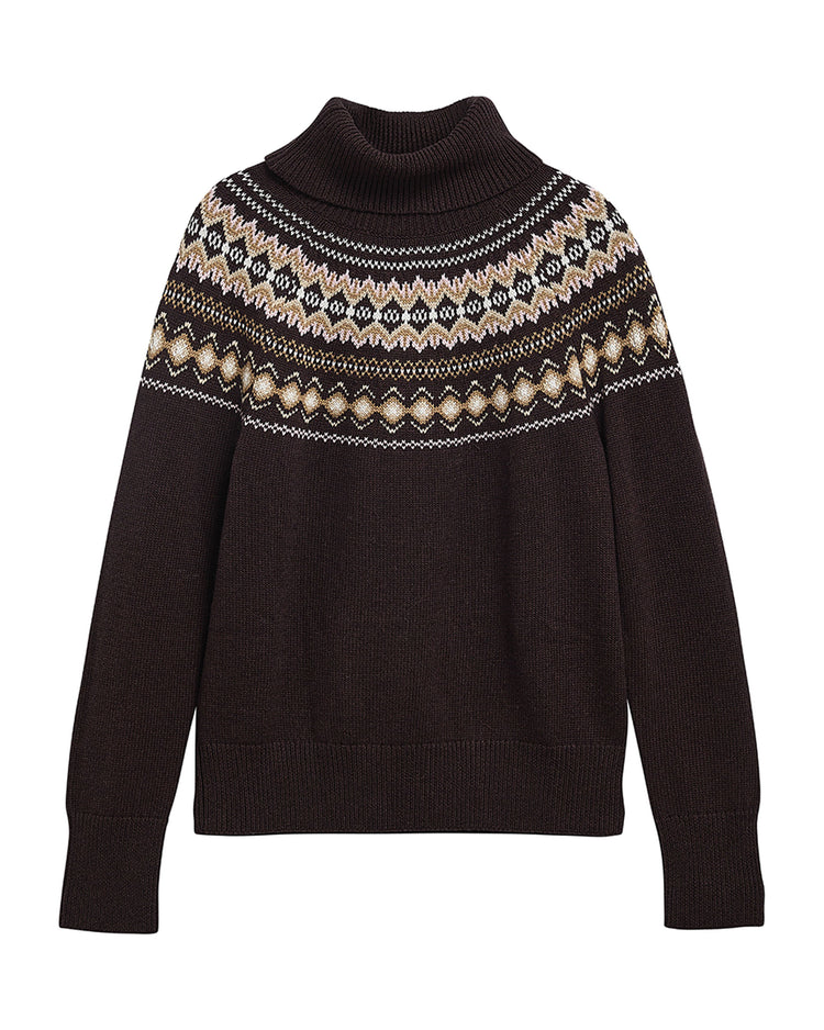 Darwen Knitted Jumper (Seal Brown)