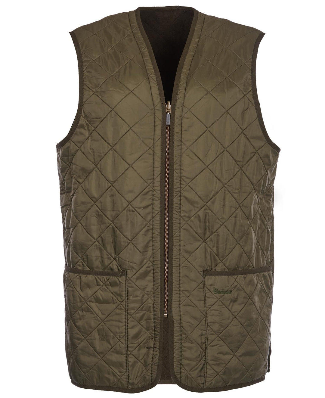 Polarquilt Waistcoat Zip In Liner (Olive)