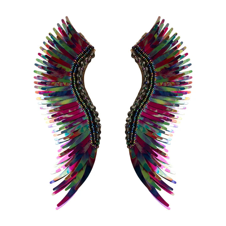 Madeline Earring (Metallic Rainbow)
