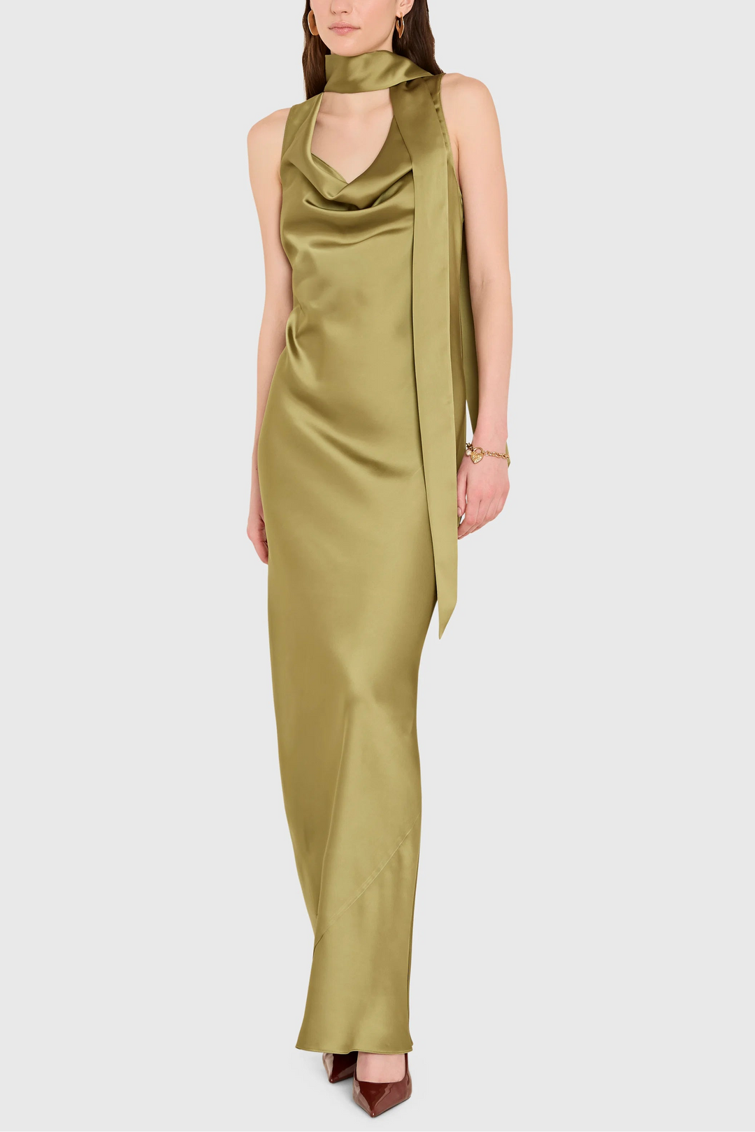 Paula Maxi Dress (Vert)