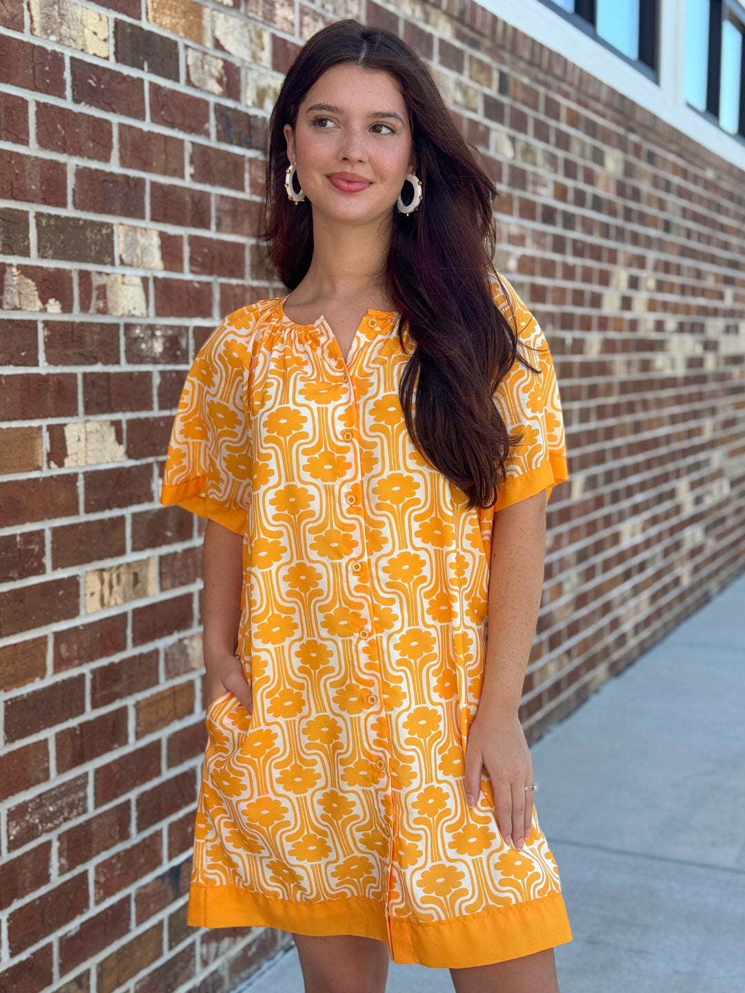 Peasant Dress (Happy Blossom)