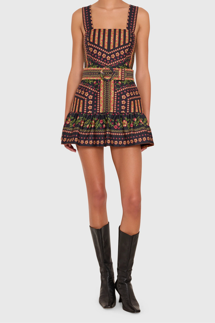 Lena Skort Romper (Joni Print)