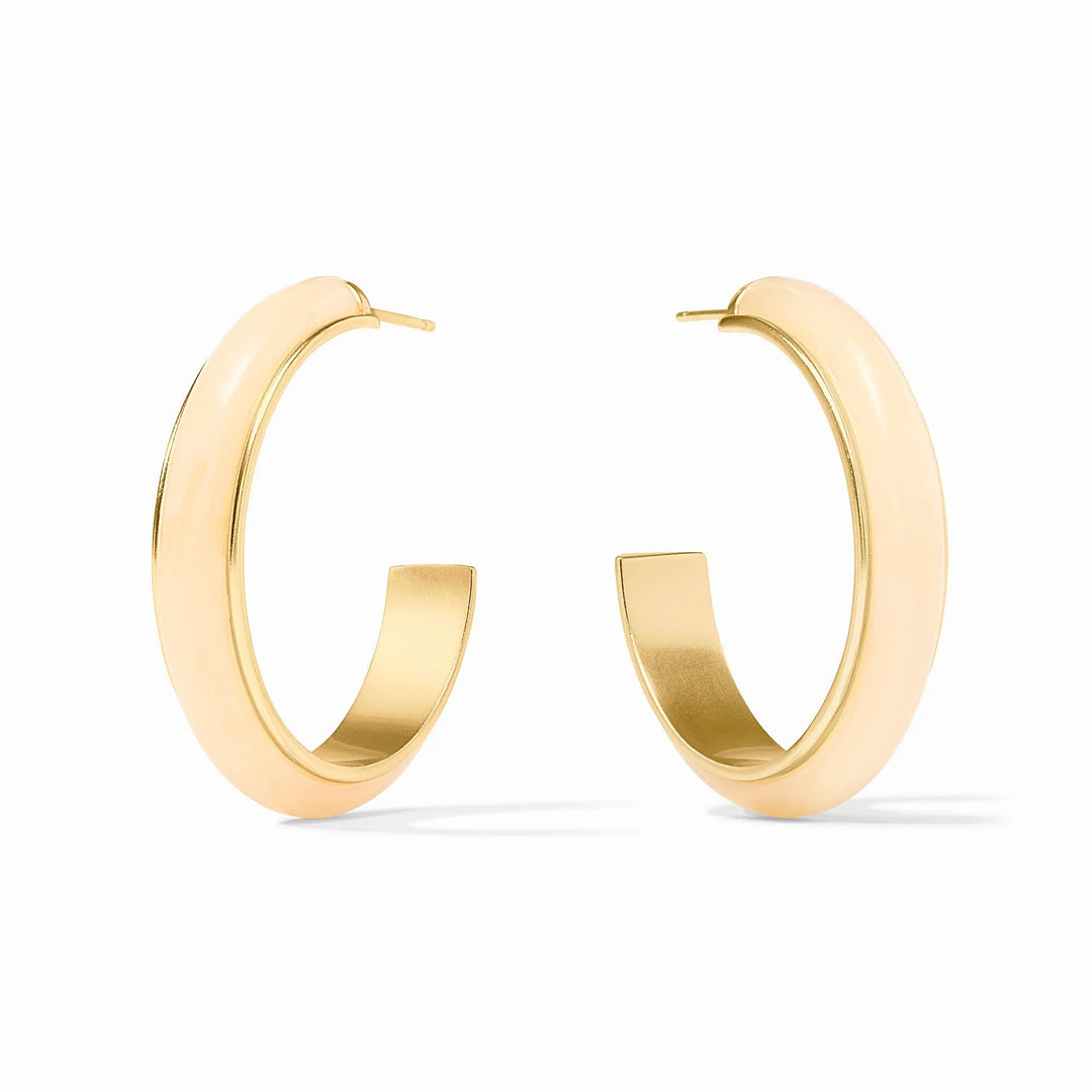 Carnaby Hoop Large (Ivory)