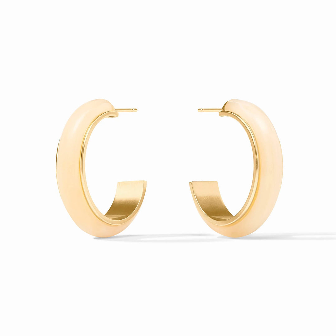 Carnaby Hoop Medium (Ivory)