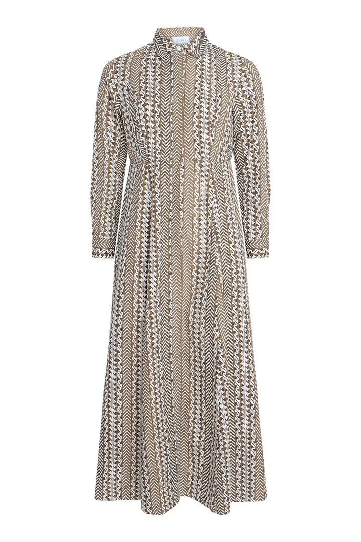Classic Shirt Dress (Driftwood)