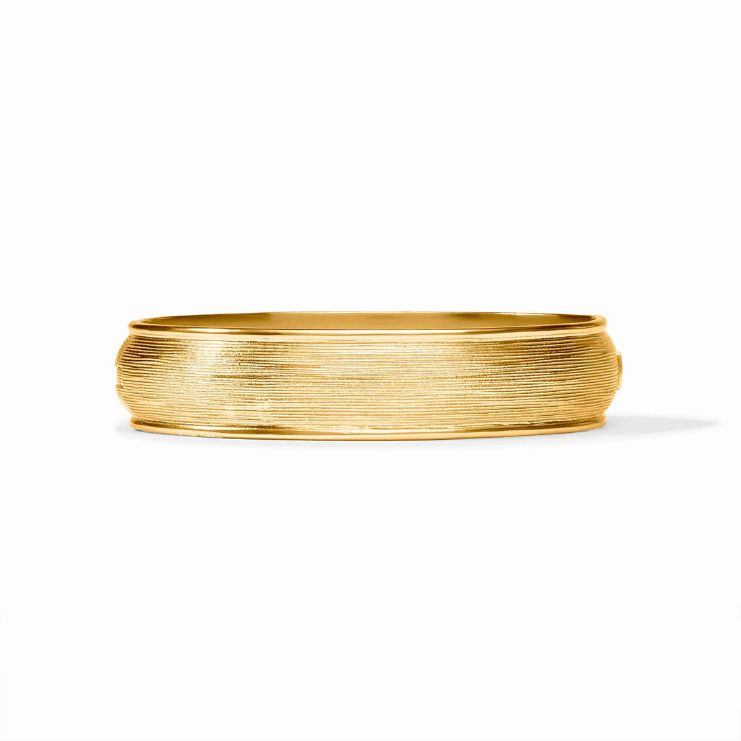 Cobblestone Hinge Bangle (Gold)