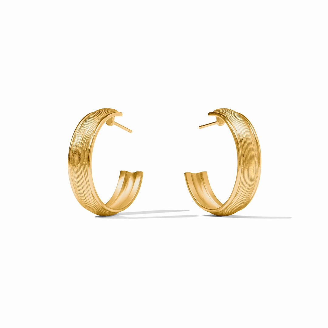 Cobblestone Hoop Medium (Gold)