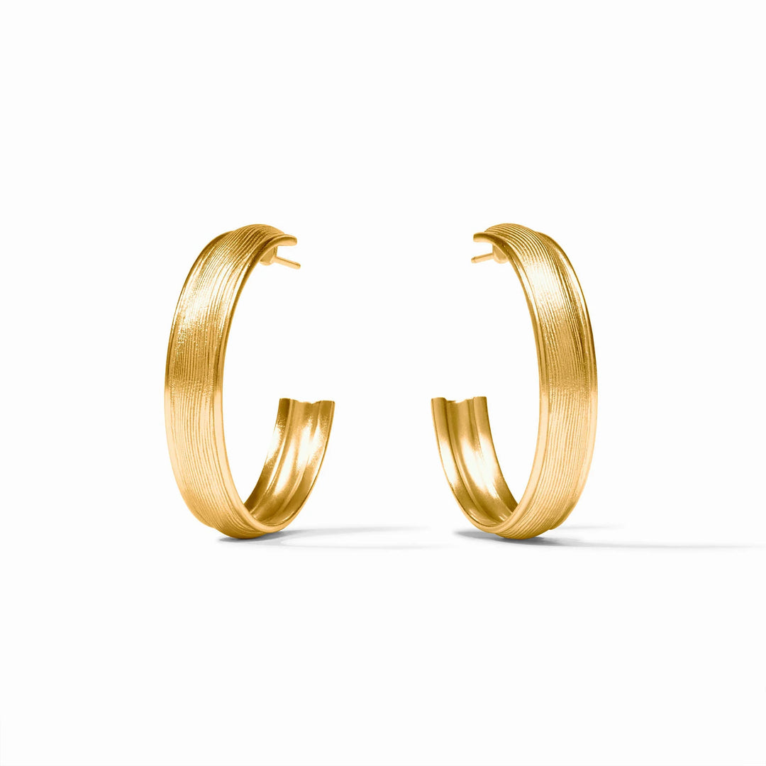 Cobblestone Hoop Large (Gold)