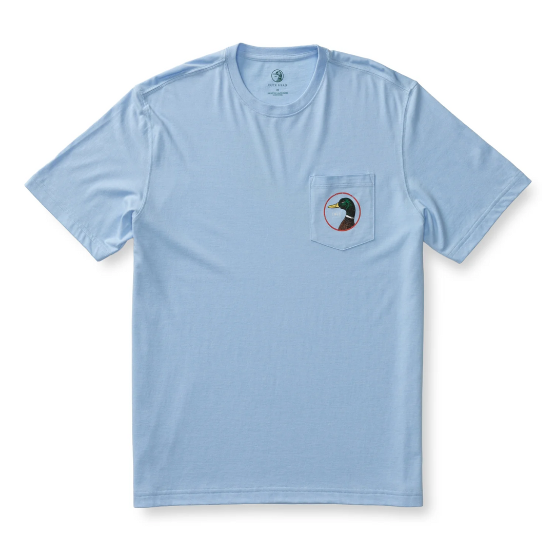 Logo Tee (Serenity Blue Heather)