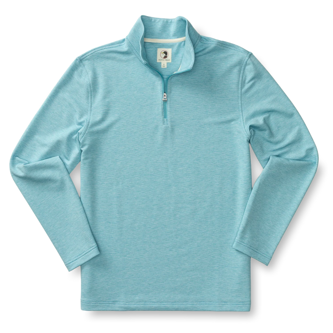Summerford Performance 1/4 Zip Pullover (Lake Blue Heather)