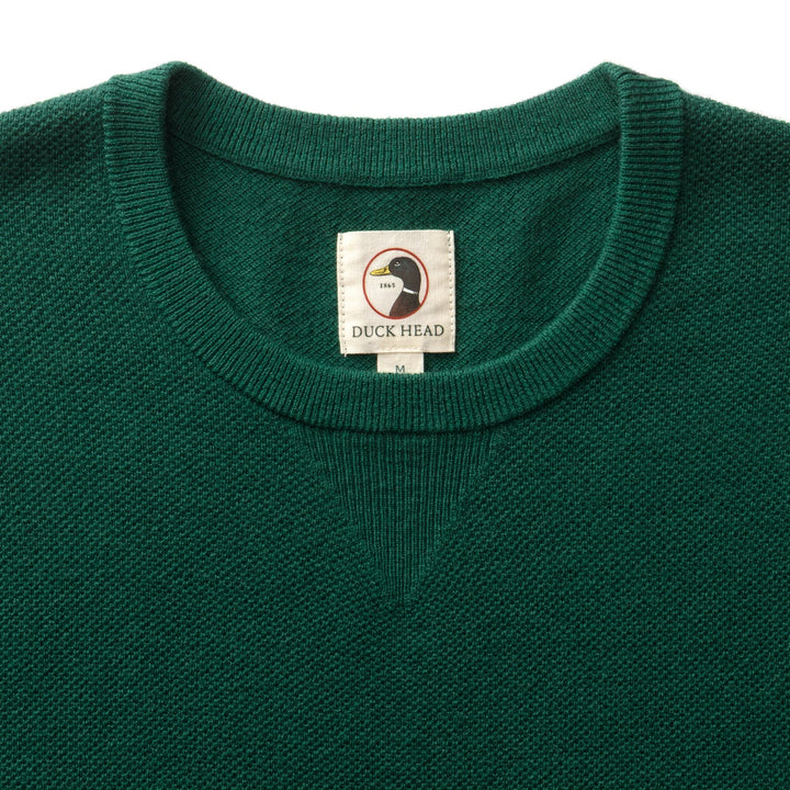 Henson Merino Crewneck Sweater  (Hunter Green)