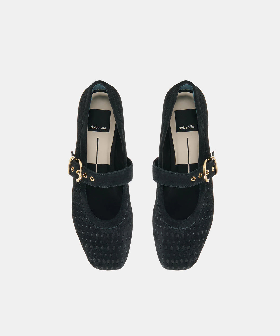 Mikela (Onyx Perforated Suede)
