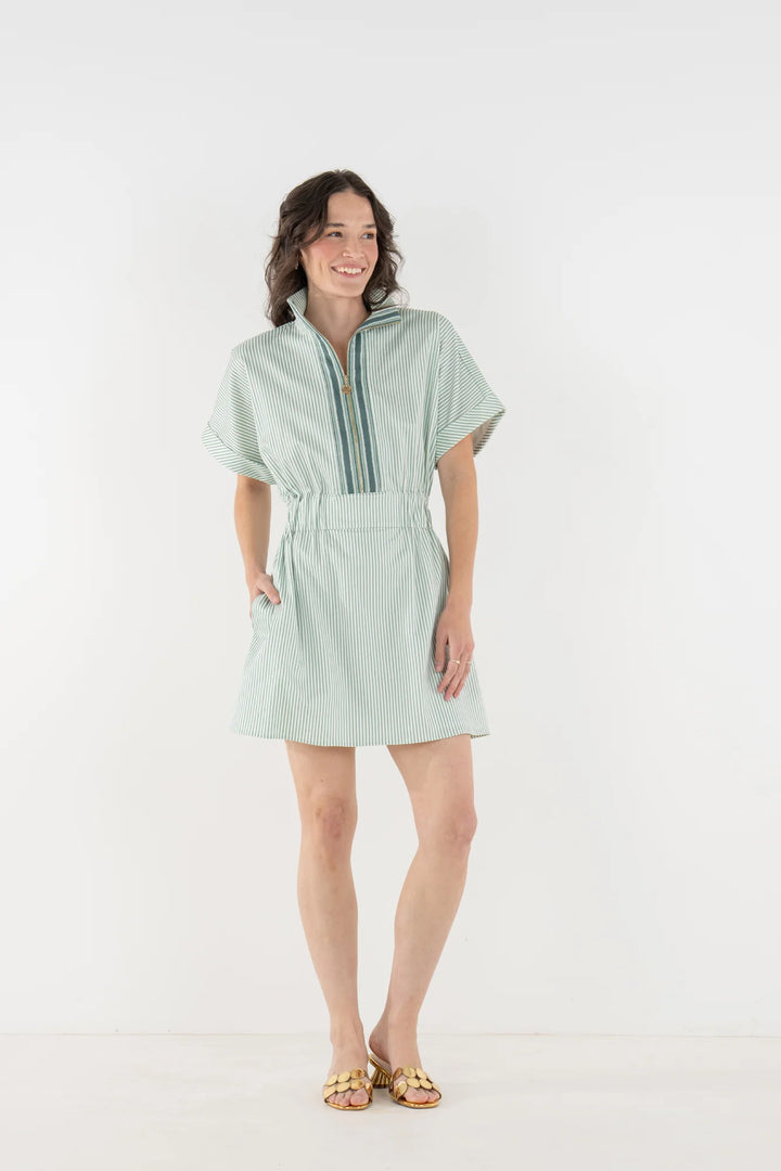 Pullover Dress (Feldspar Stripe)