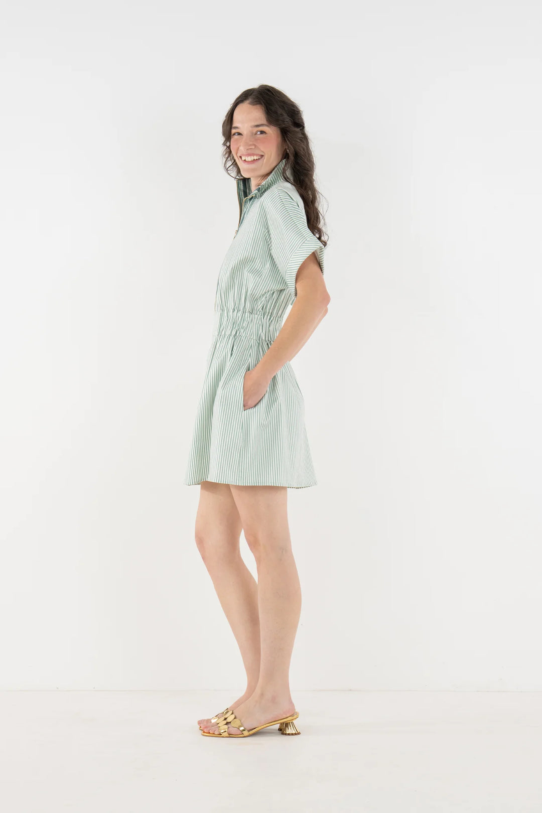 Pullover Dress (Feldspar Stripe)